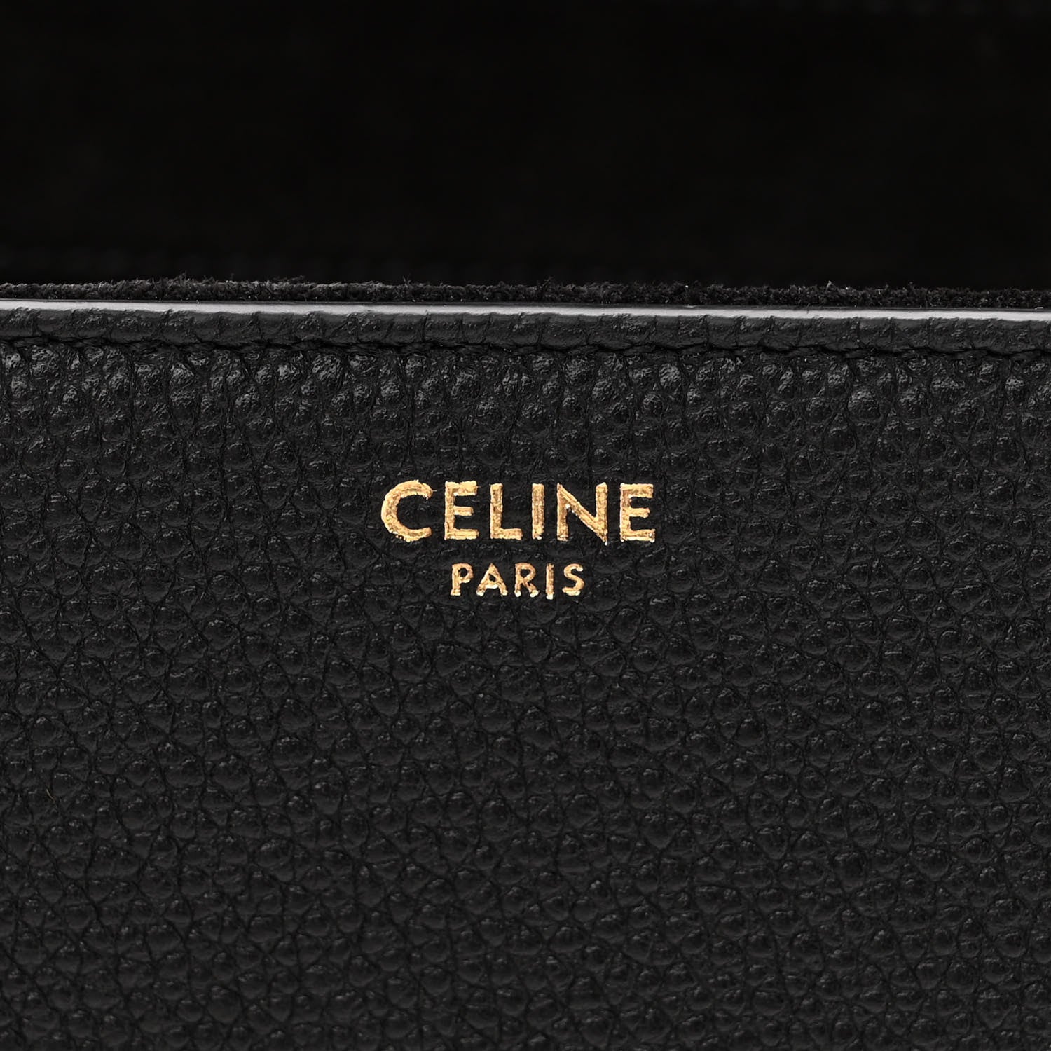 Celine Grained Calfskin Teen Soft 16 Shoulder Bag Black 6 of 10
