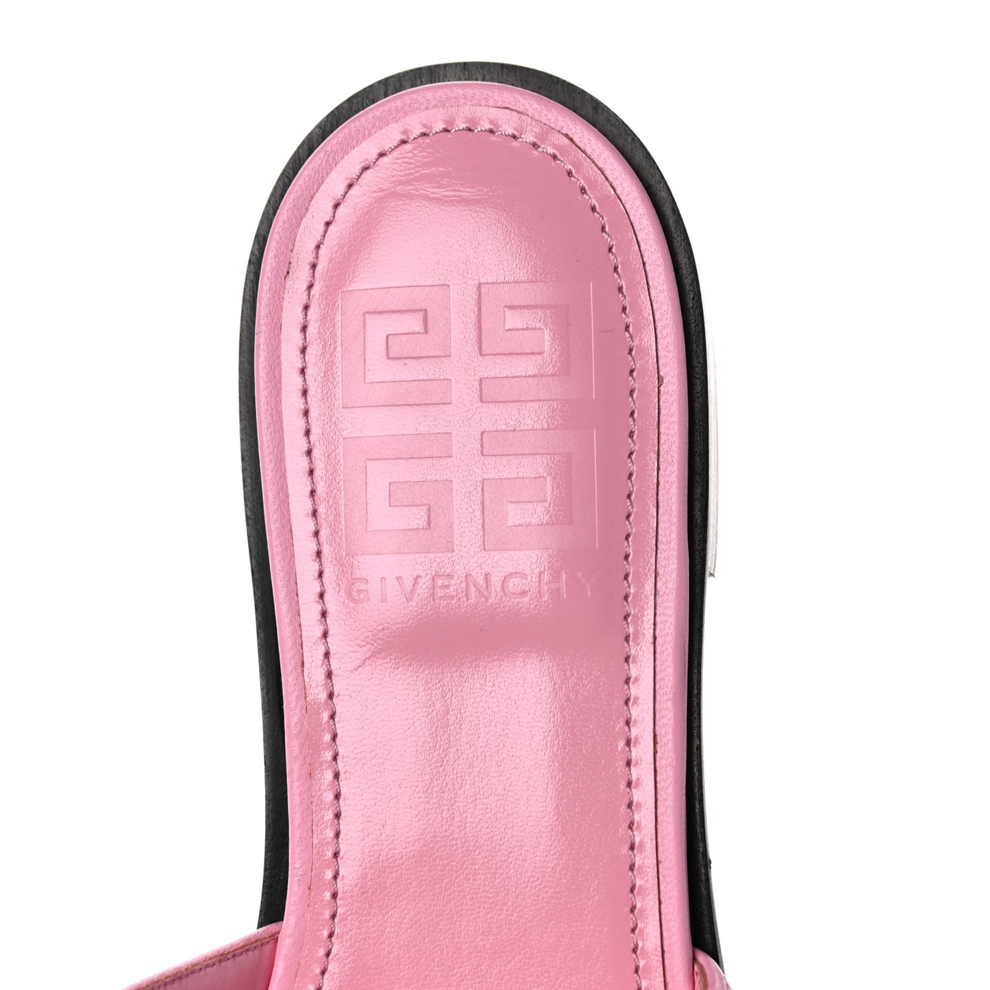 Nappa G Flat Sandals 36 Baby Pink