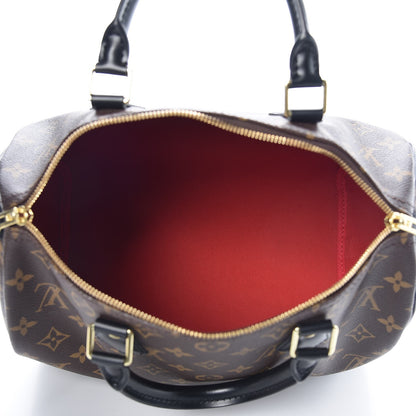 Louis Vuitton Monogram My World Tour Speedy Bandouliere 30 Black 6 of 11