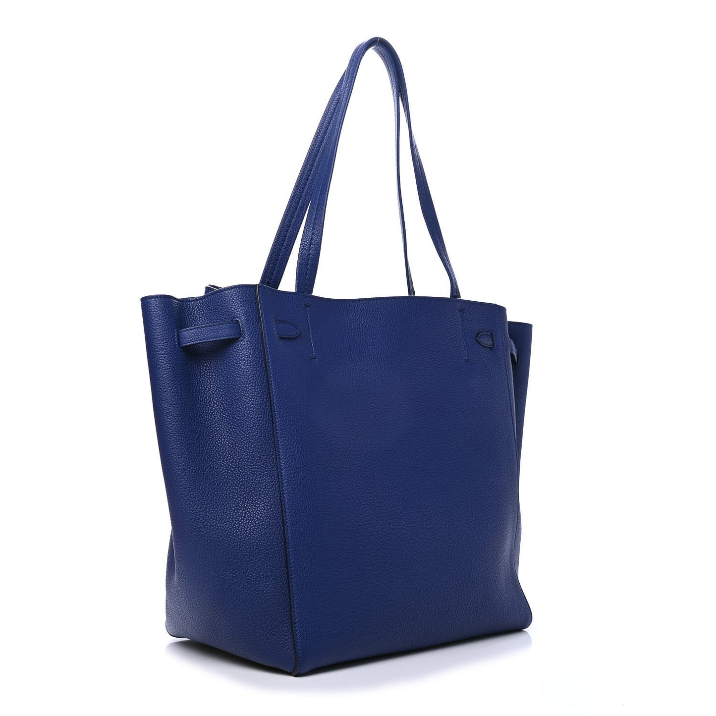 Soft Grained Calfskin Small Belt Cabas Phantom Indigo