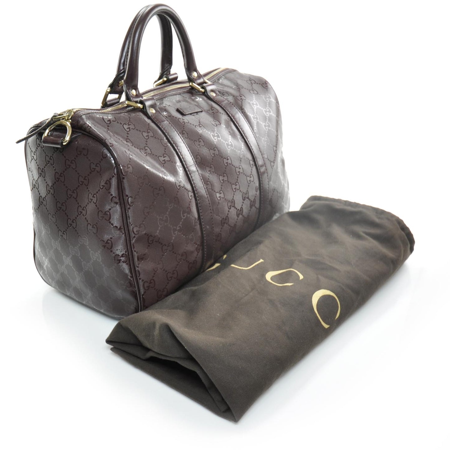 Imprime Monogram Medium Joy Boston Bordeaux