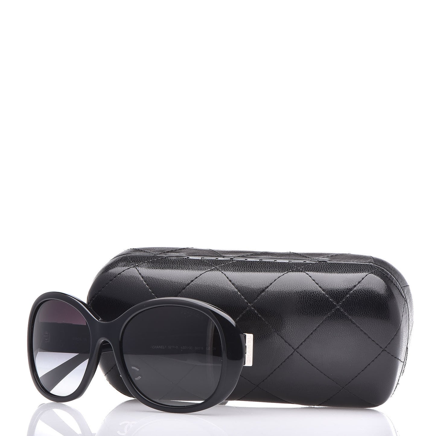 Acetate CC Turnlock Sunglasses 5235-Q Black Beige