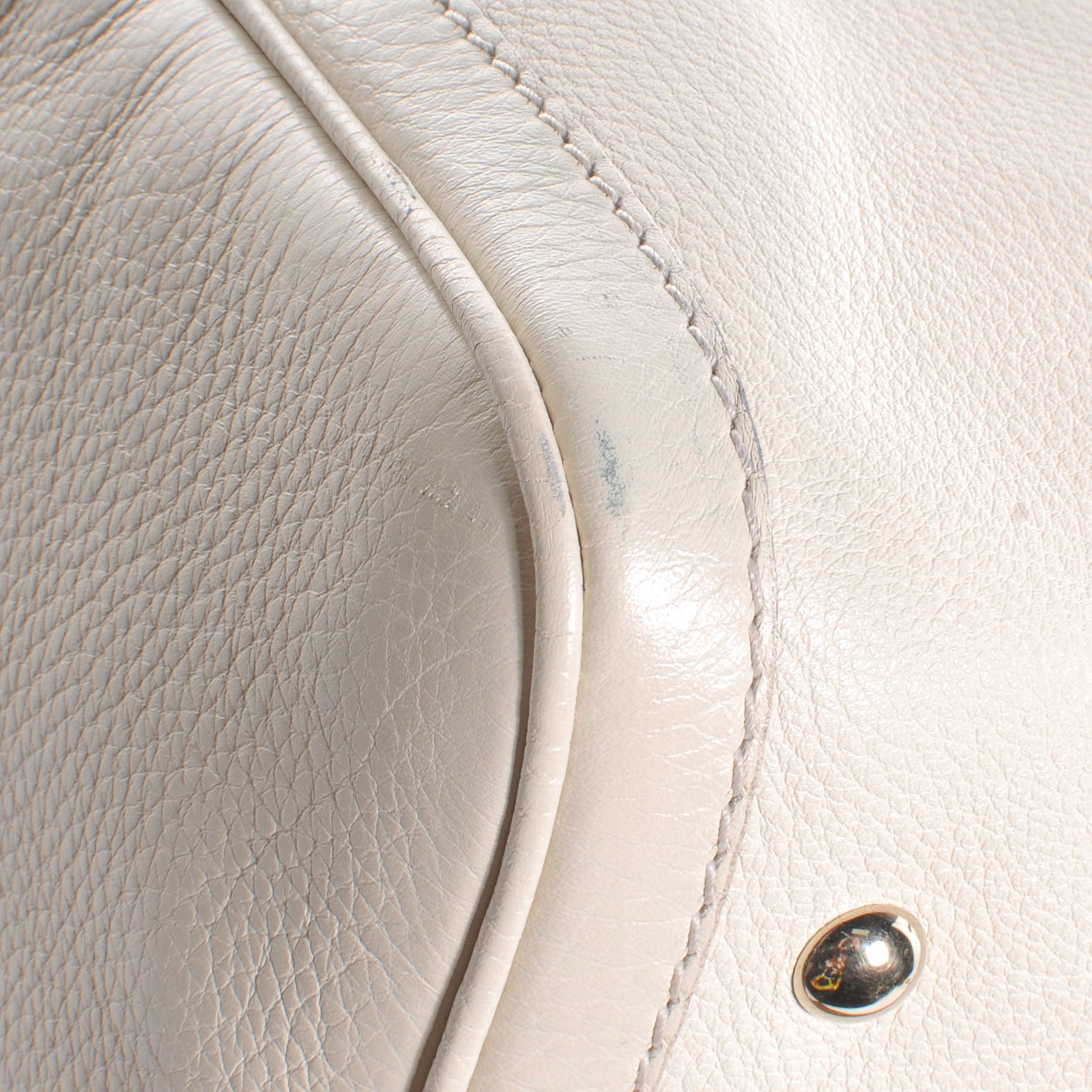 Gucci Leather Vintage Web Medium Boston Ivory 9 of 9