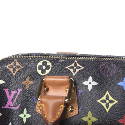Louis Vuitton Monogram Multicolor Speedy 30 Black 7 of 10