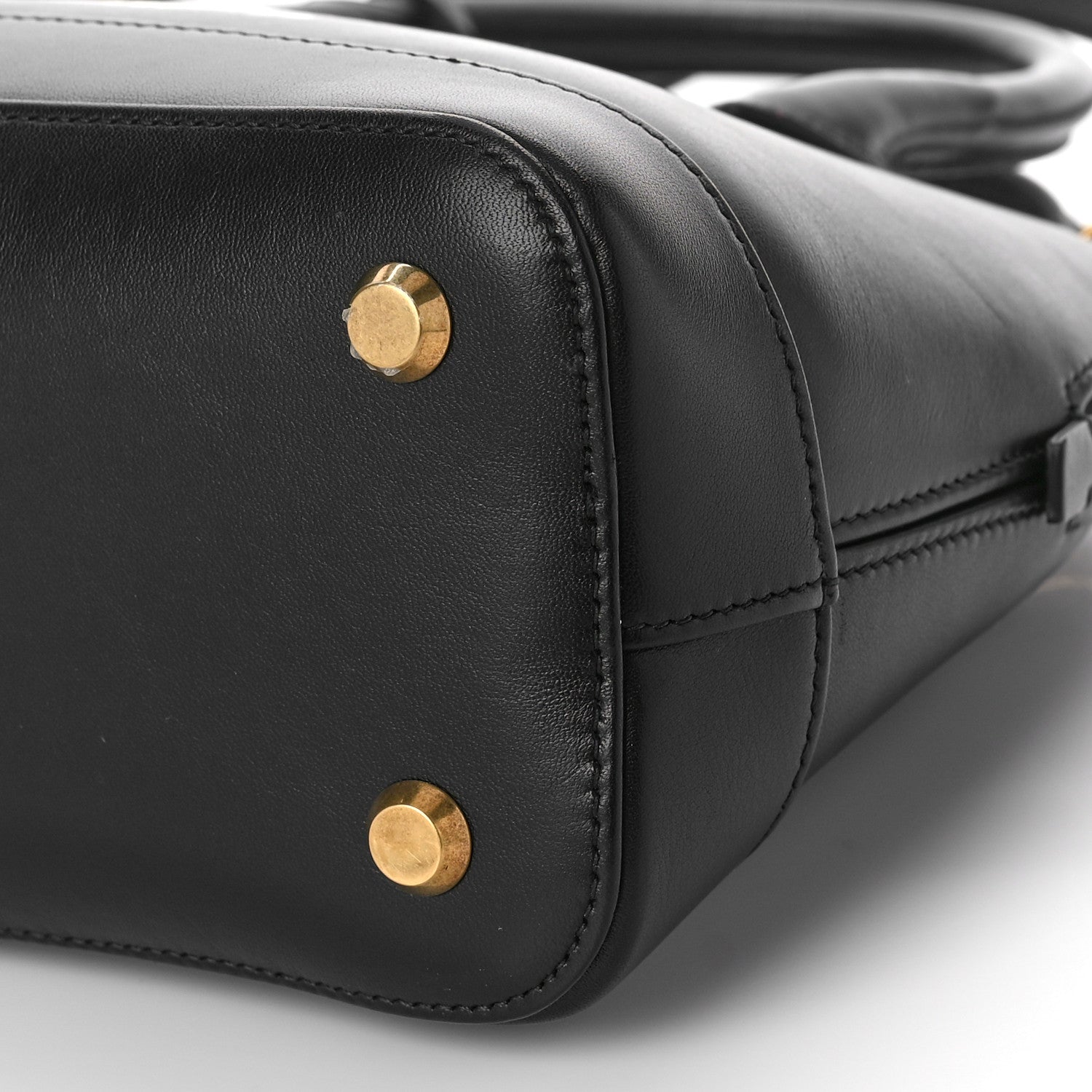 Balenciaga Soft Calfskin Puppy And Kitten S Ville Top Handle Bag Black 8 of 8