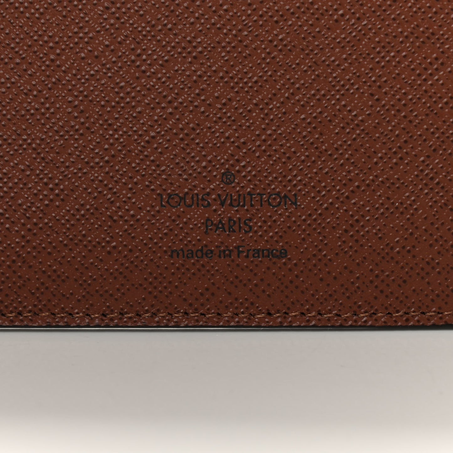 Monogram Desk Agenda Cover