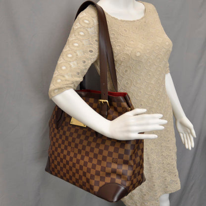 Louis Vuitton Damier Ebene Hampstead GM 2 of 8