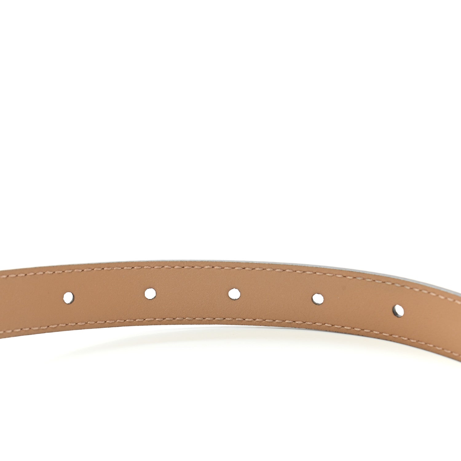 Gucci Moon Calfskin Double G 20mm Belt 70 28 Natural Tan 5 of 6