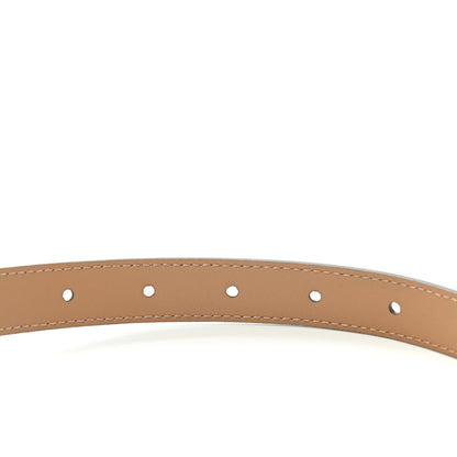 Gucci Moon Calfskin Double G 20mm Belt 70 28 Natural Tan 5 of 6