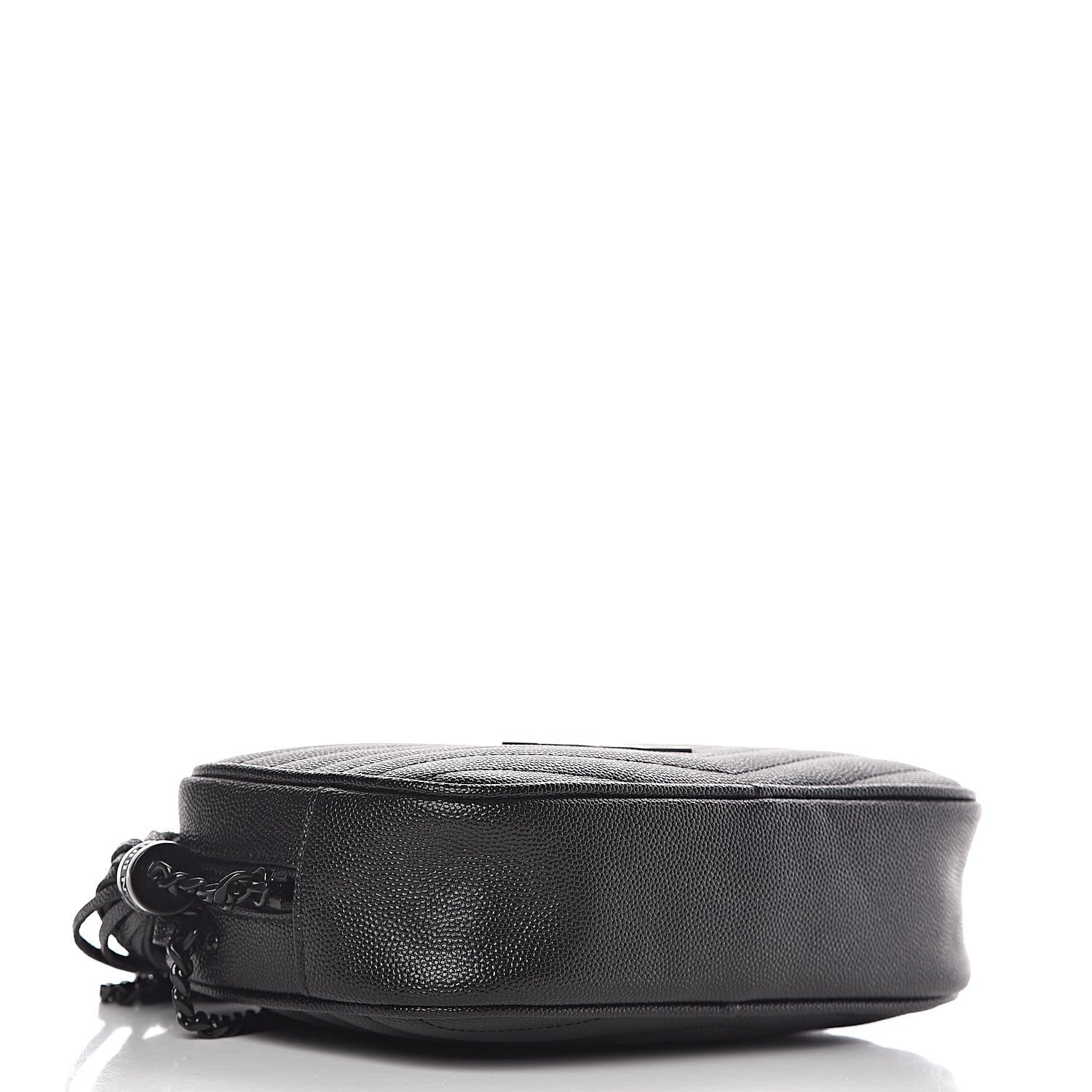 Saint Laurent Grain De Poudre Matelasse Monogram Mini Lou Camera Bag Black 4 of 11
