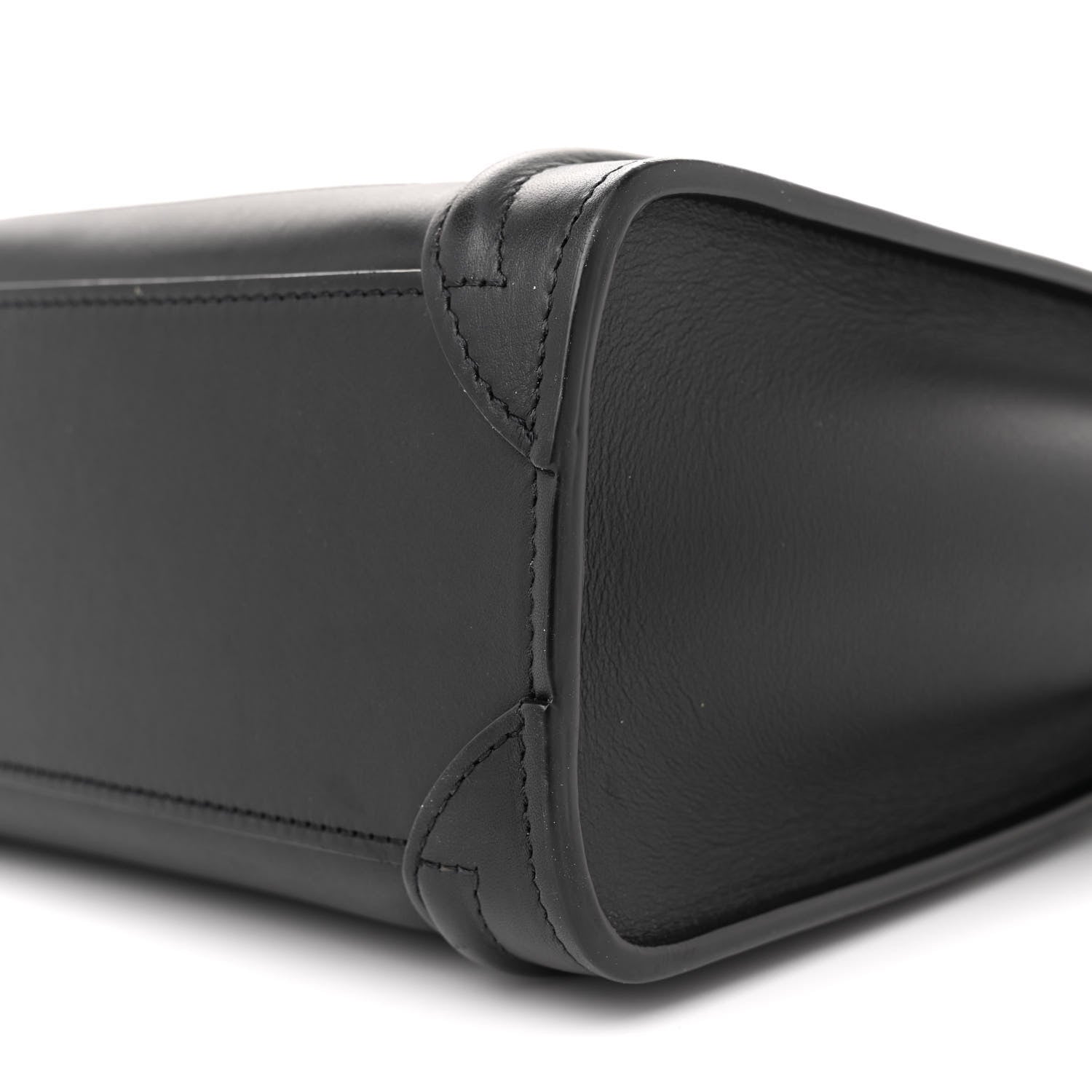 Celine Smooth Calfskin Nano Luggage Black 11 of 12