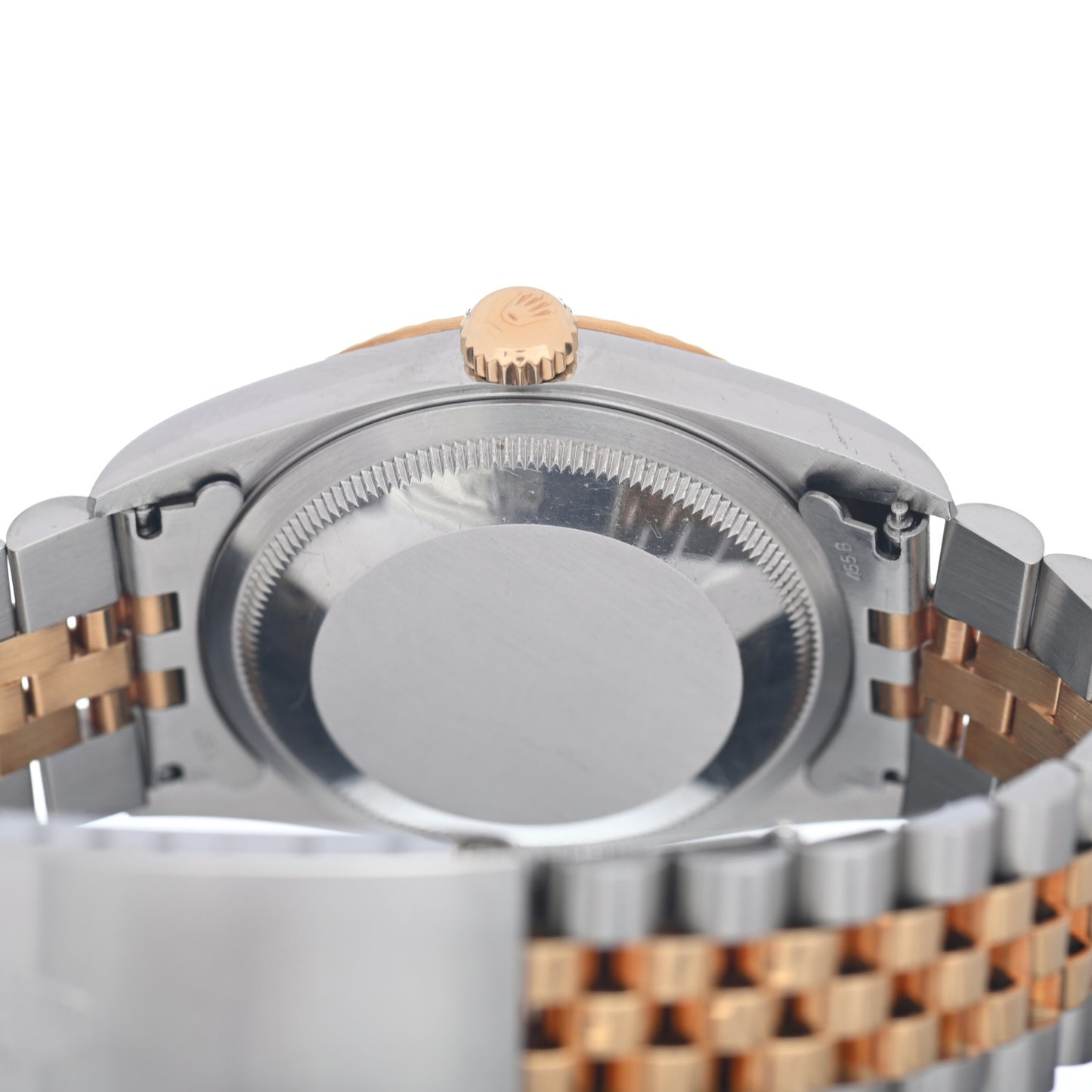 Stainless Steel 18K Yellow Gold 36mm Oyster Perpetual Datejust Watch Champagne 16233