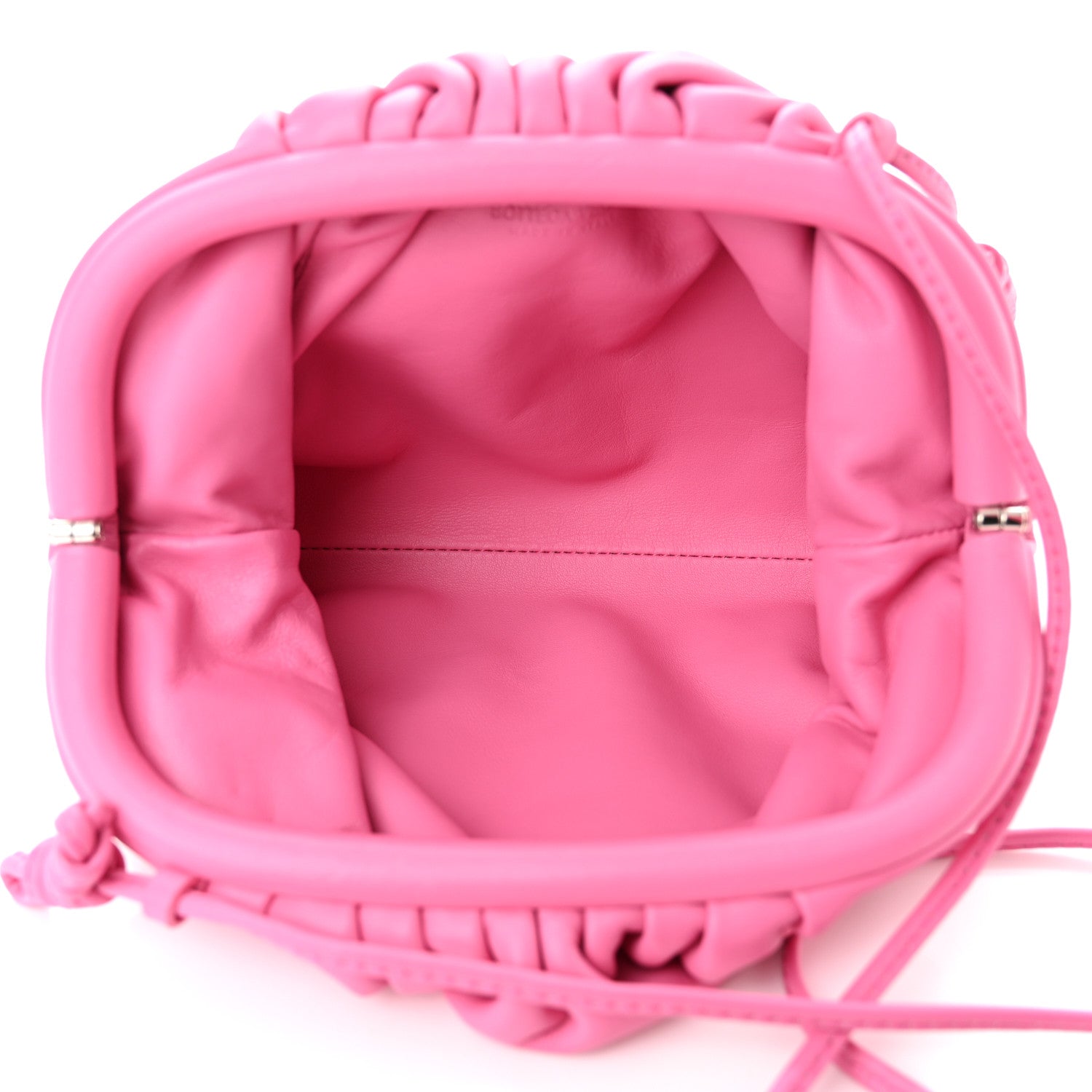 Bottega Veneta Butter Calfskin The Mini Pouch Pink 4 of 9