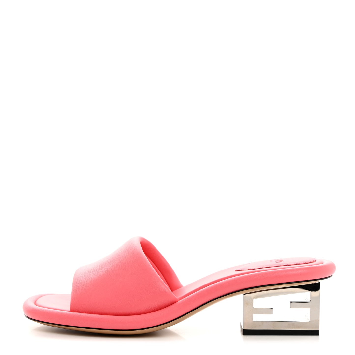 Nappa Baguette 60mm Slide Sandals 38.5 Kissed