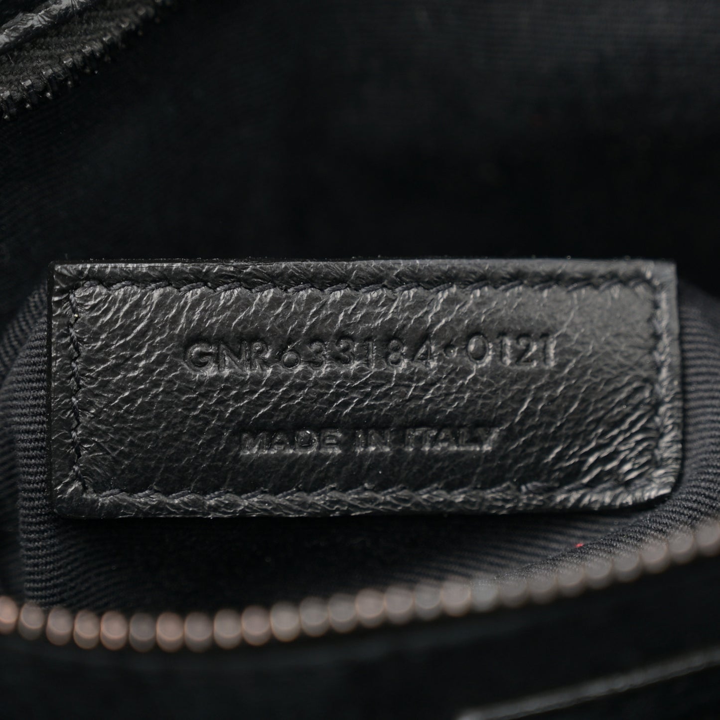 Crinkled Calfskin Matelasse Monogram Medium Niki Chain Satchel Black