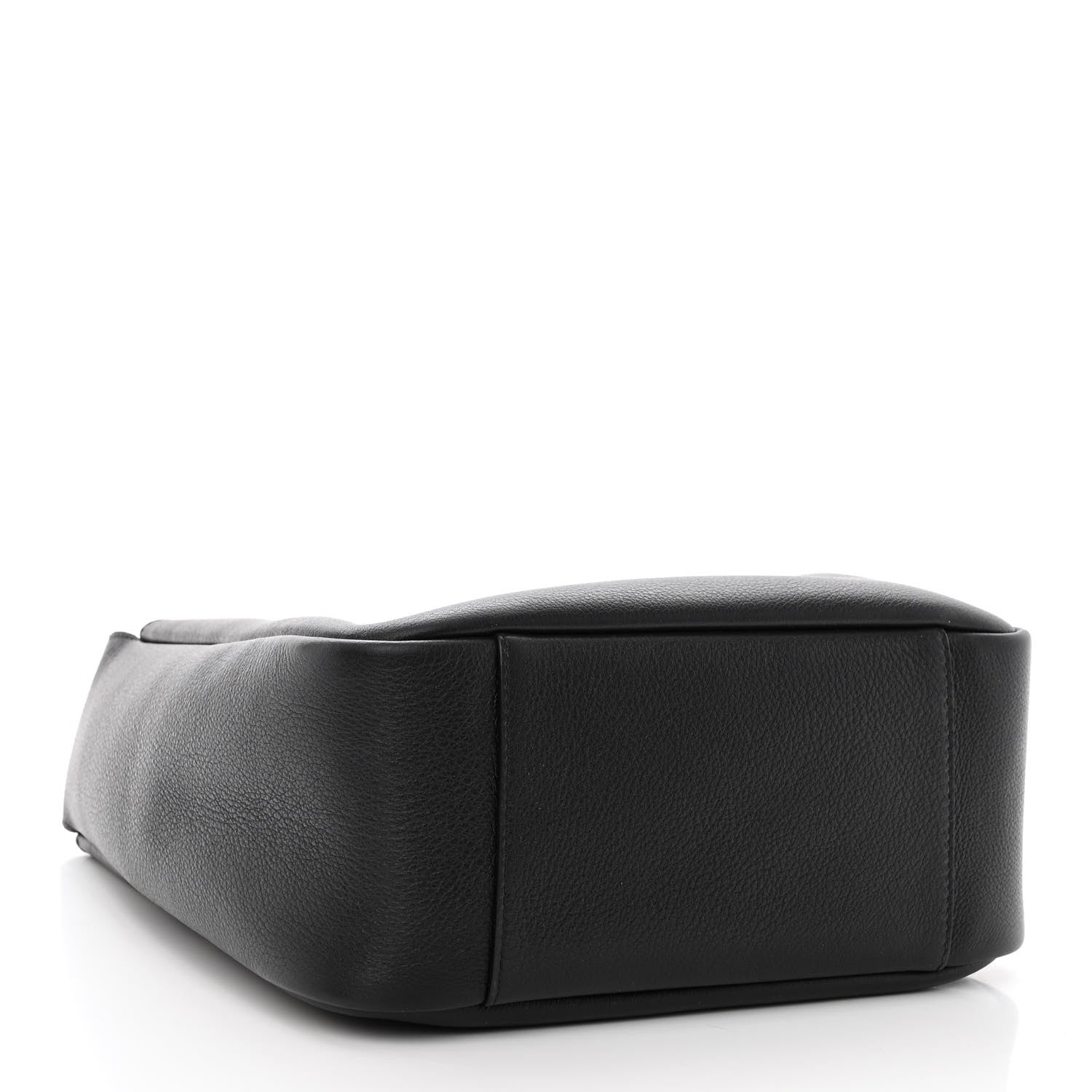 Saint Laurent Smooth Calfskin Small Le 5 A 7 Soft Hobo Black 4 of 10