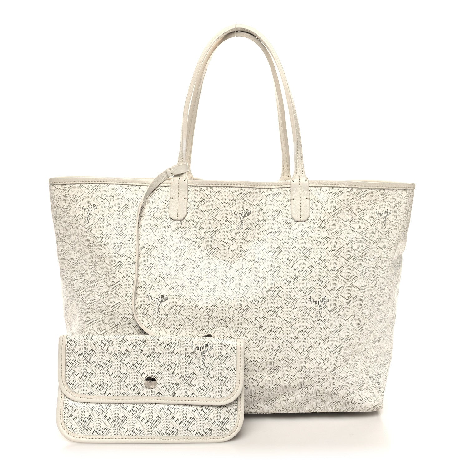 Goyard Goyardine Saint Louis PM White 3 of 13