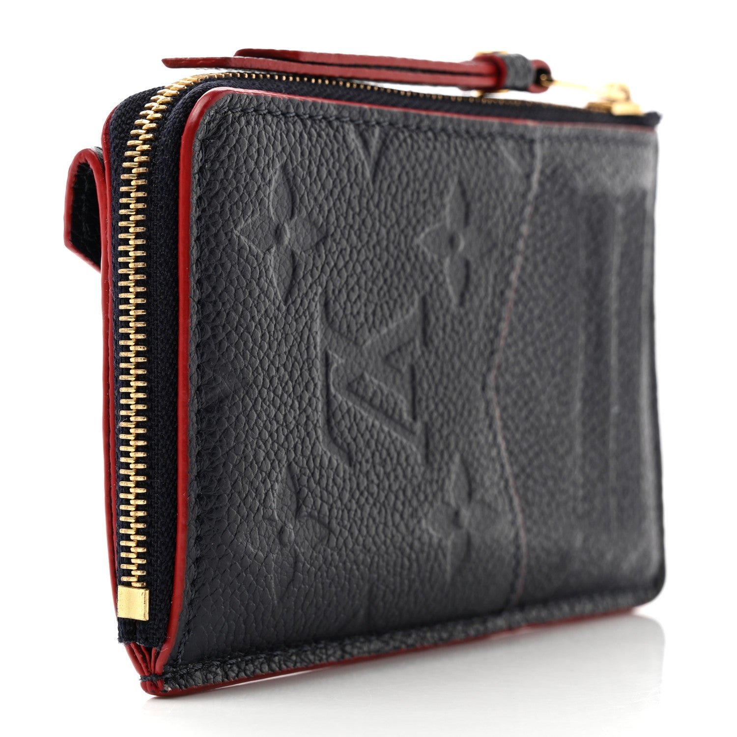 Louis Vuitton Empreinte Recto Verso Card Holder Marine Rouge 3 of 10