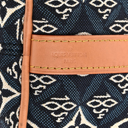 Louis Vuitton Jacquard Since 1854 Speedy Bandouliere 25 Blue 7 of 10
