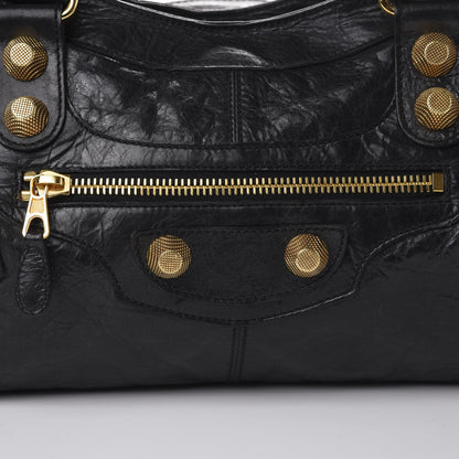 Balenciaga Agneau Giant 21 Gold Hardware Part Time Black 10 of 10