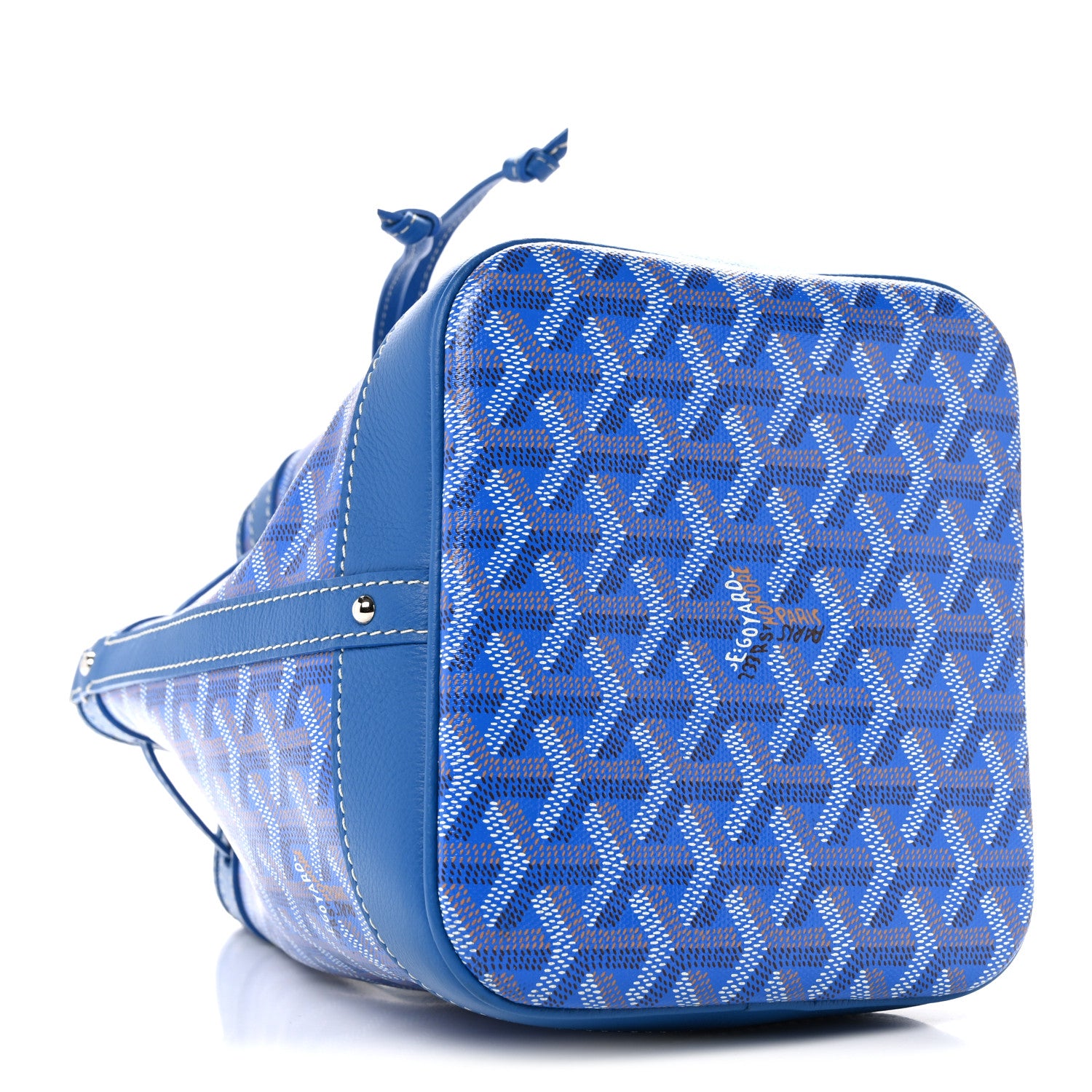 Goyard Goyardine Petit Flot Bucket Bag PM Sky Morning 4 of 9
