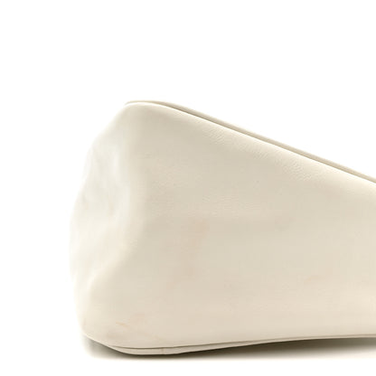 Prada Grace Lux Triangle Shoulder Bag White White 10 of 15