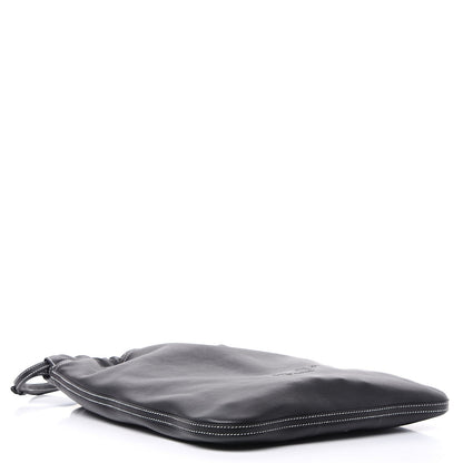 Hermes Cheri Calfskin Bridado Backpack Black 4 of 8