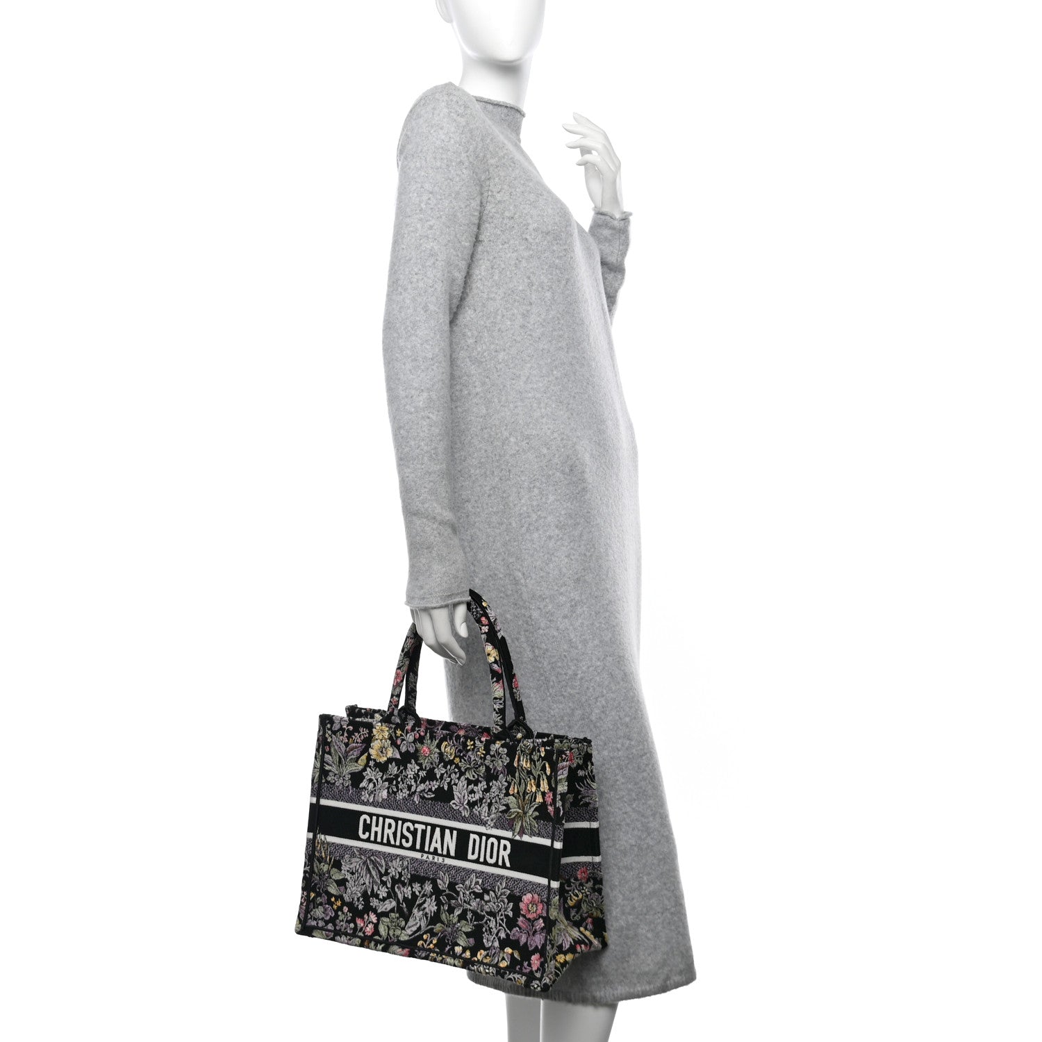 Christian Dior Canvas Embroidered Millefiori Unicorn Medium Book