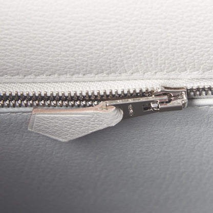 Hermes Evercolor Kelly Retourne 28 Gris Perle 16 of 36