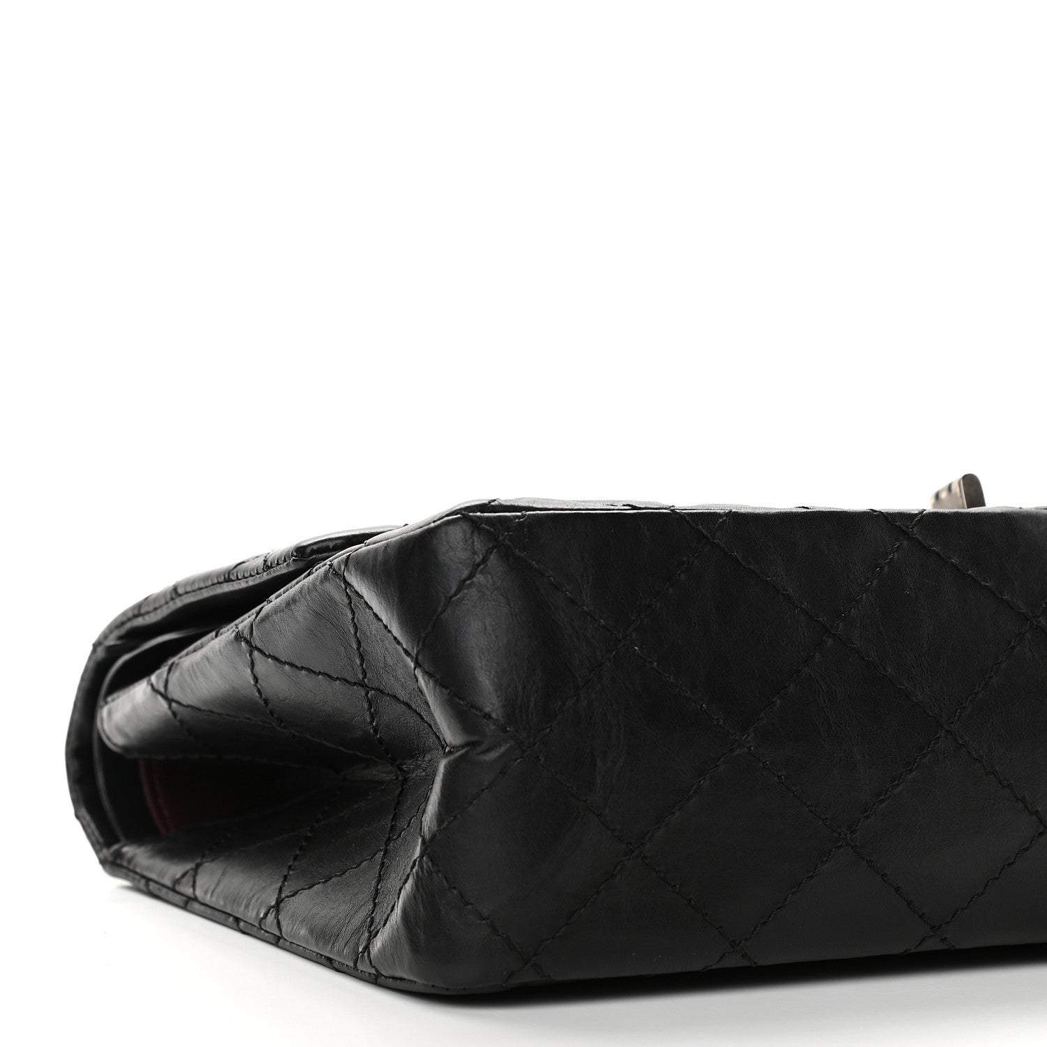 Chanel Aged Calfskin Quilted 2.55 Reissue 226 Flap Black 8 of 9