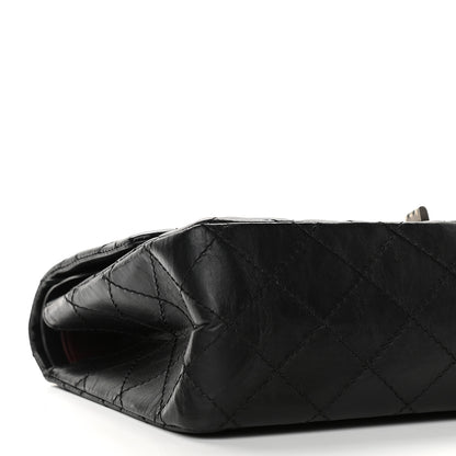 Chanel Aged Calfskin Quilted 2.55 Reissue 226 Flap Black 8 of 9