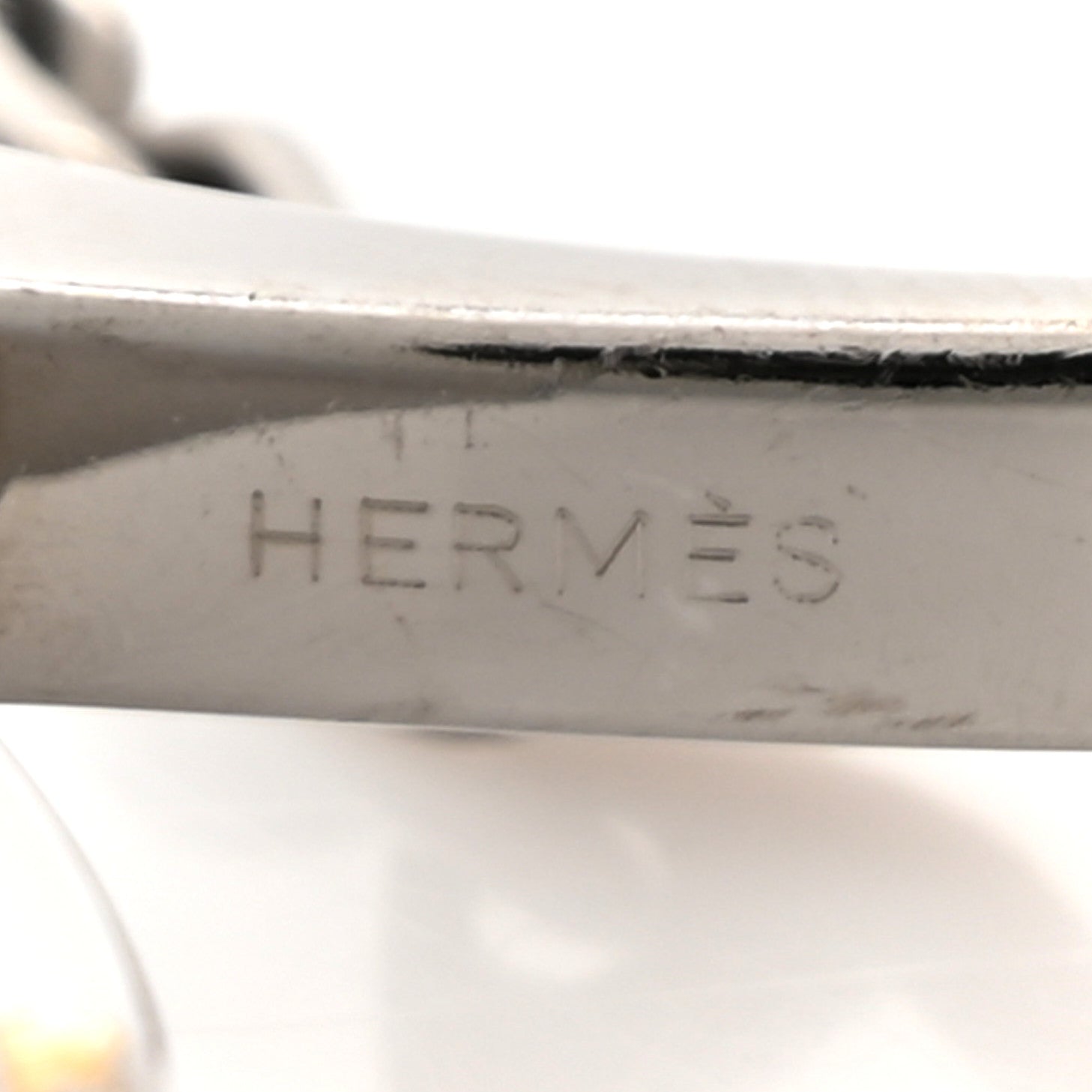 Hermes Palladium Filou Glove Clip 3 of 4
