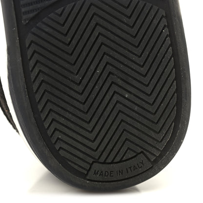 Chanel Suede Kidskin Womens CC Sneakers 37.5 Black White 9 of 11
