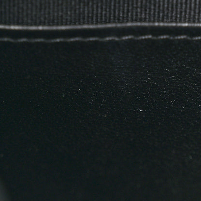 Chanel Shiny Crumpled Lambskin Quilted Small Preppy Pocket Clutch With Chain Black 11 of 13
