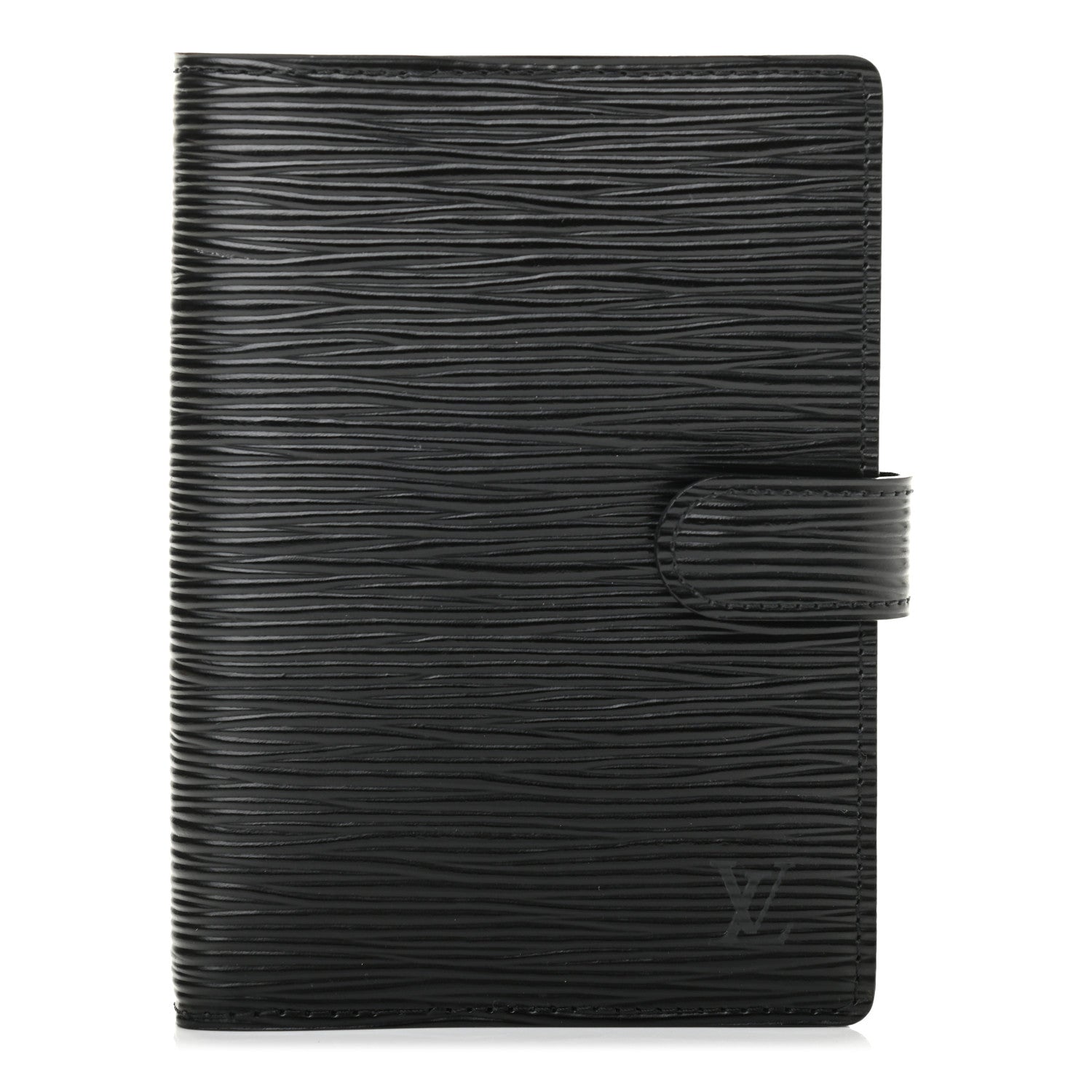 Louis Vuitton Epi Small Ring Agenda Cover Black 1 of 7