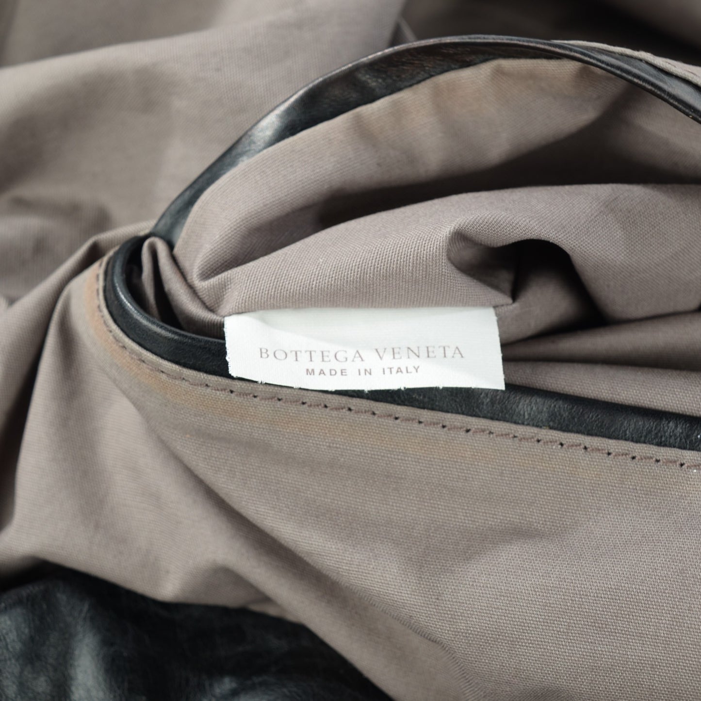 Leather Lightweight Duffel Black