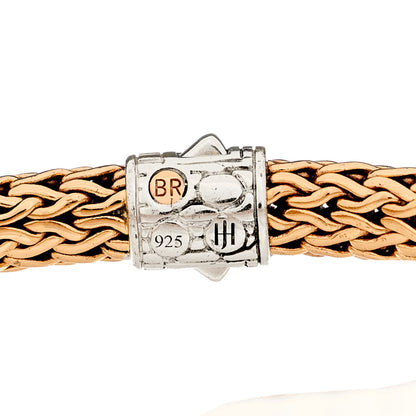 John Hardy Sterling Silver Bronze 7.5mm Classic Chain Bracelet 3 of 3