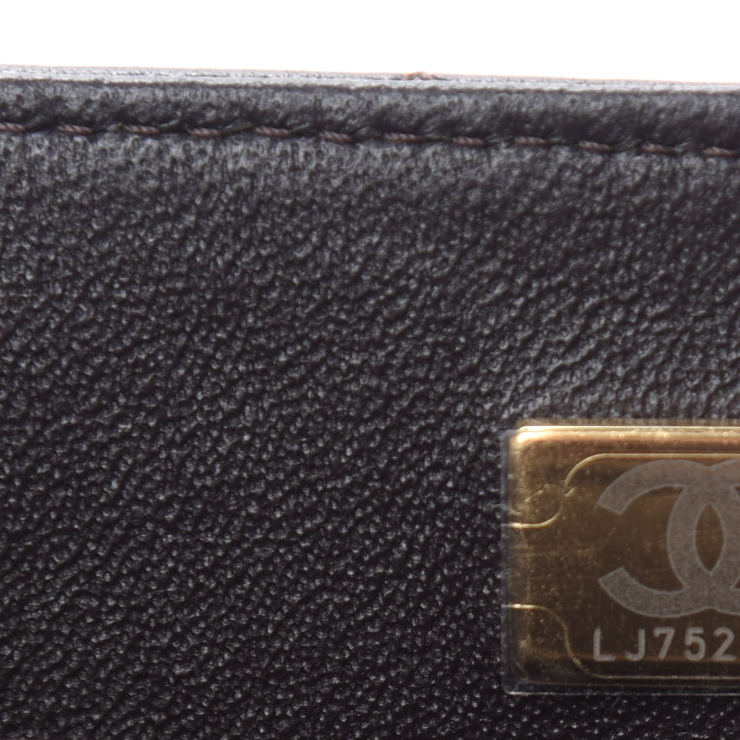 Chanel Lambskin Quilted Mini Rectangular Flap Dark Brown 9 of 11