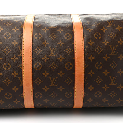 Louis Vuitton Monogram Keepall Bandouliere 55 12 of 14