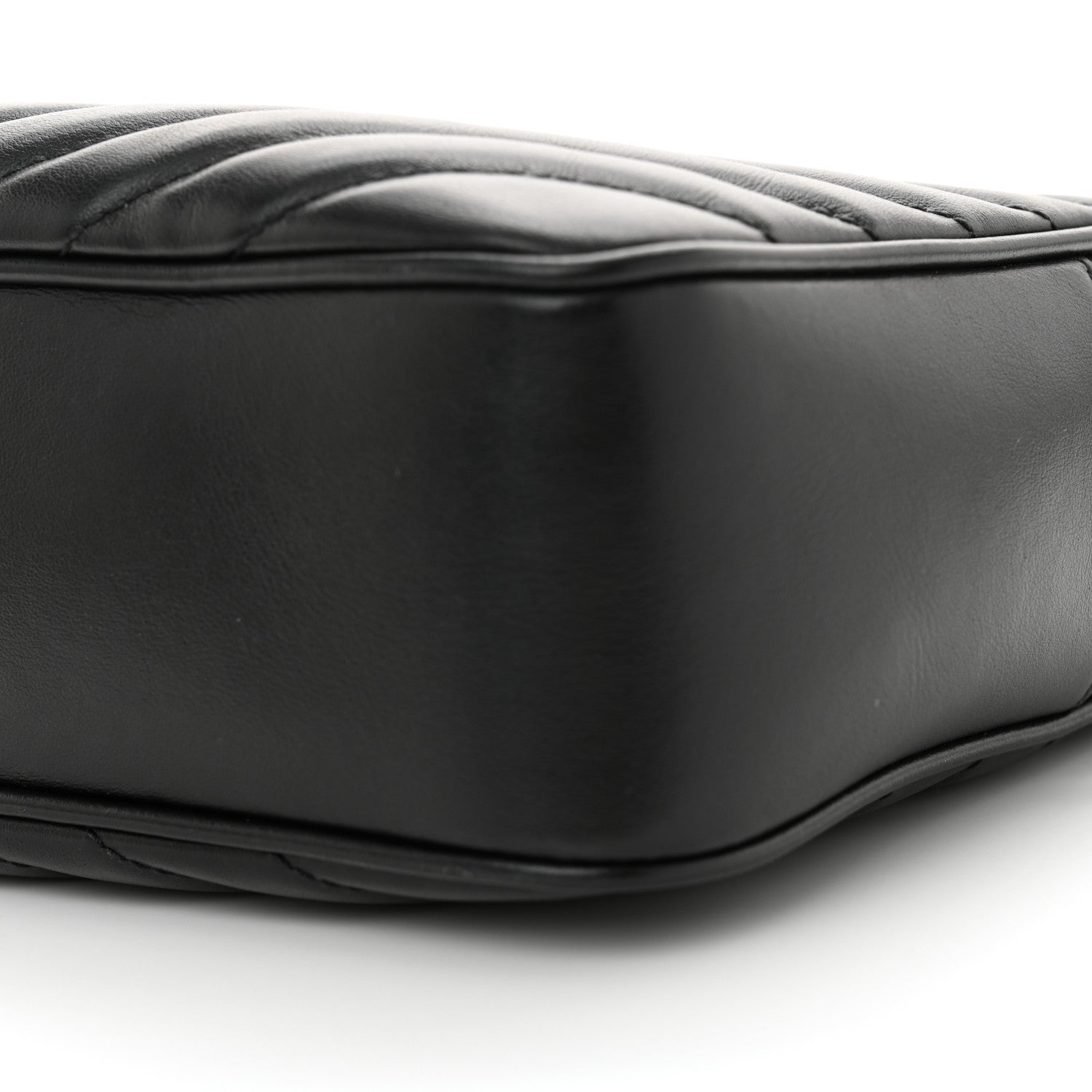 Saint Laurent Calfskin Matelasse Monogram Lou Camera Bag Black 10 of 11