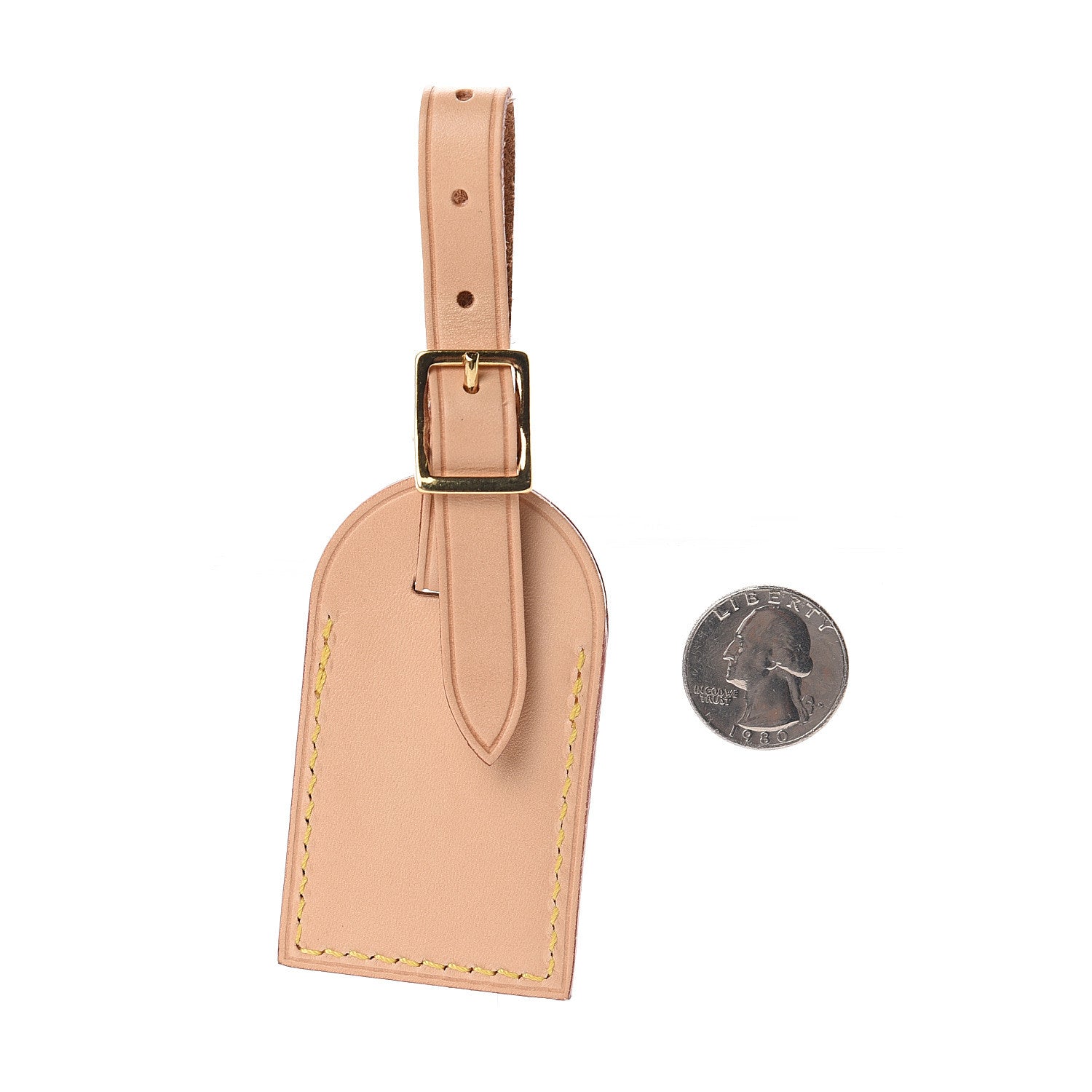 Louis Vuitton Vachetta Luggage Tag 2 of 2
