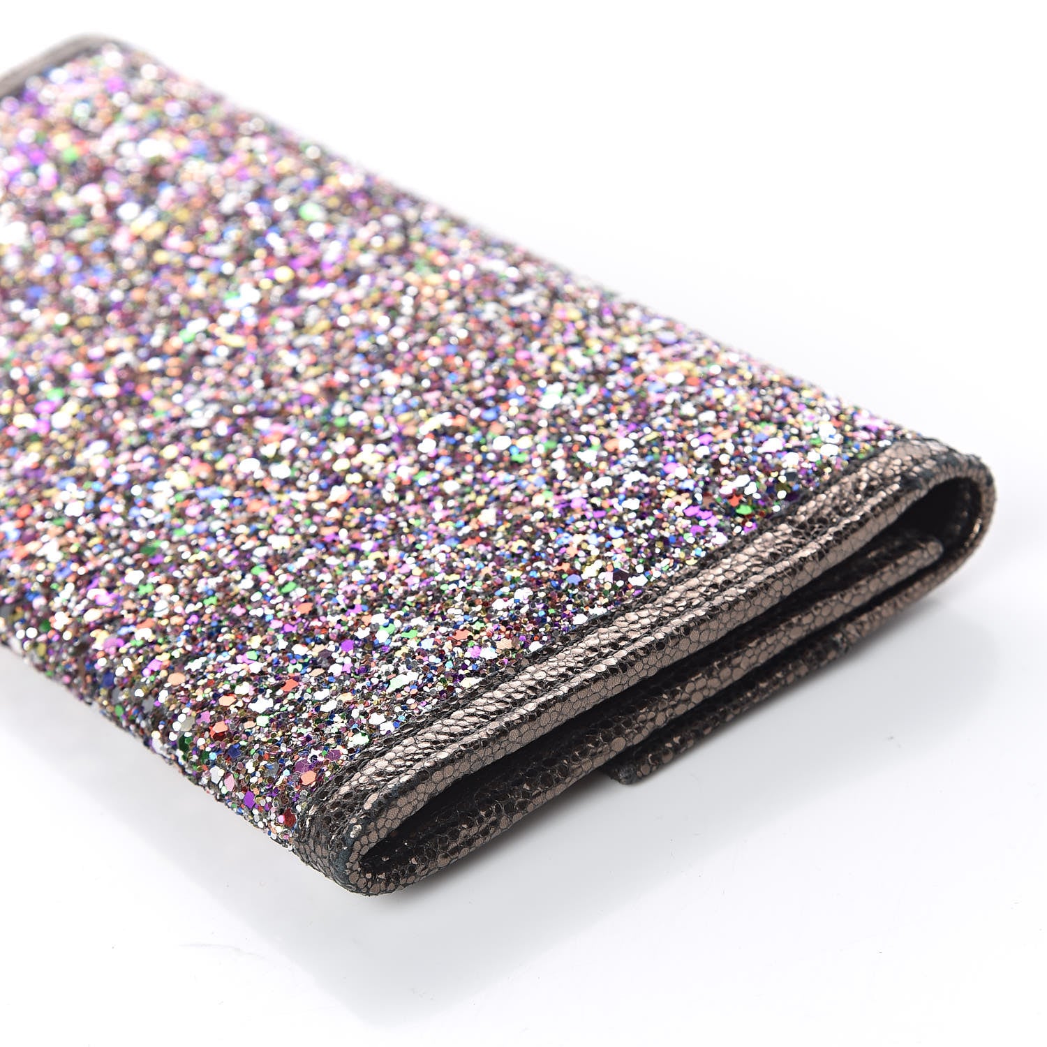 Jimmy Choo Glitter Reese Clutch Wallet Multicolor 13 of 14