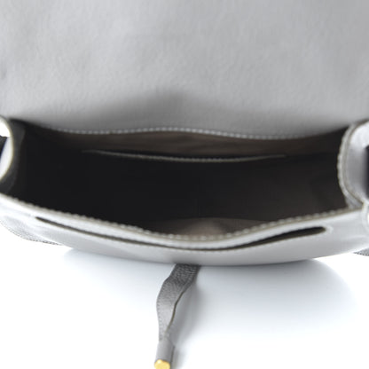 Chloe Calfskin Medium Marcie Round Crossbody Bag Cashmere Grey 5 of 9