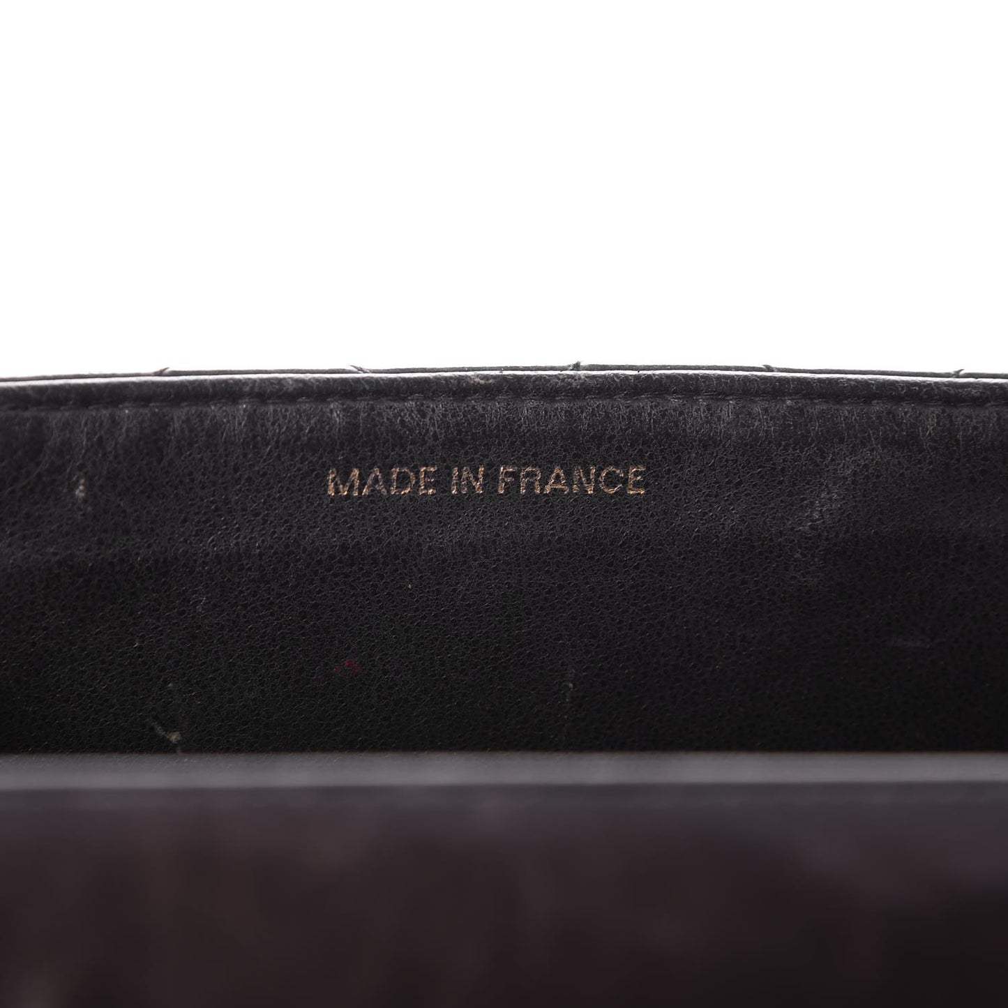 Patent Quilted XL Flap Bag Black
