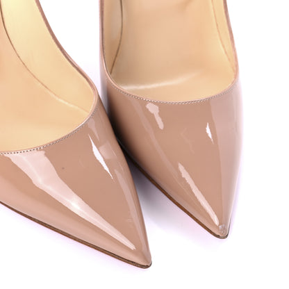 Christian Louboutin Patent So Kate 120 Pumps 42 Nude 10 of 11