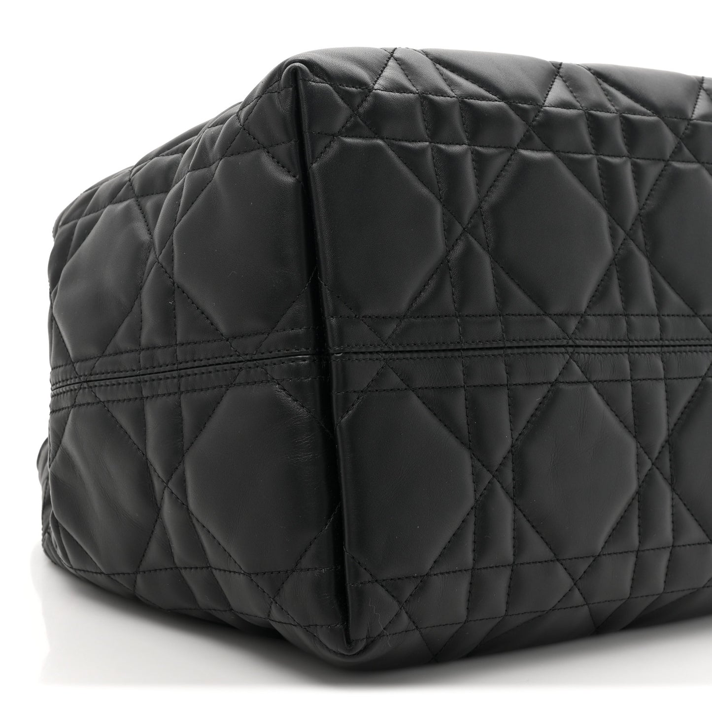 Calfskin Macrocannage Large Toujours Black