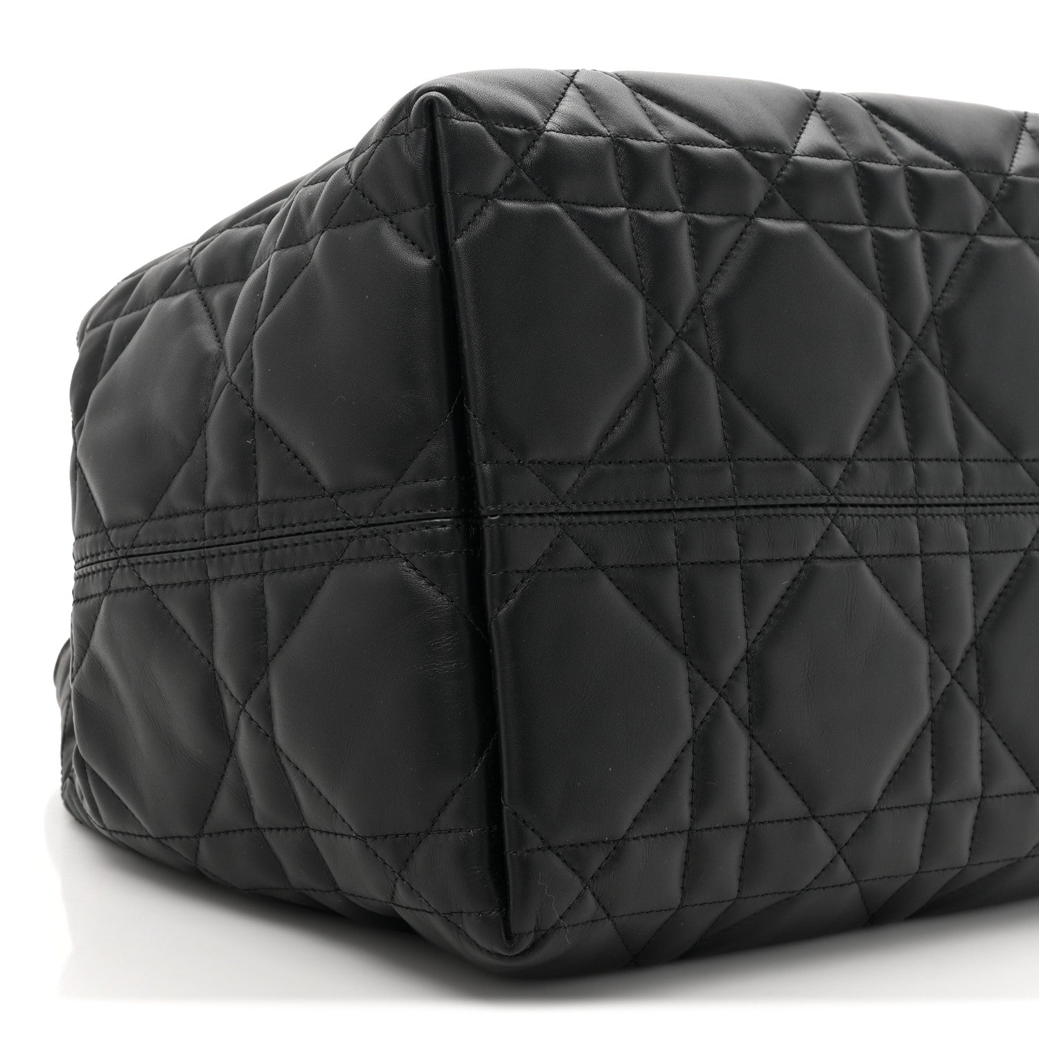 Christian Dior Calfskin Macrocannage Large Toujours Black 11 of 13