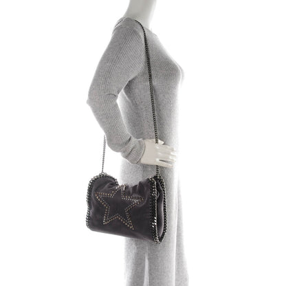 Stella McCartney Shaggy Deer Studded Mini Star Falabella Tote Grey 2 of 7