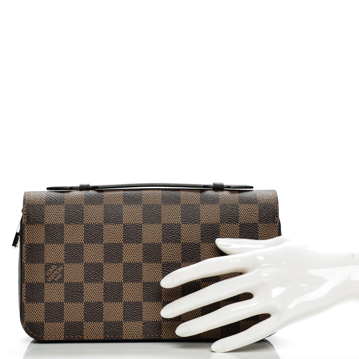 Louis Vuitton Damier Ebene Zippy XL Wallet 2 of 6