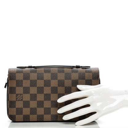 Louis Vuitton Damier Ebene Zippy XL Wallet 2 of 6